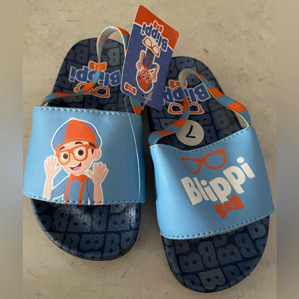 NWT Blippi Sandals Toddler size 7